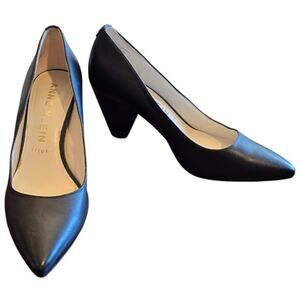Anne Klein iflex Black Women's Pumps 9.5N 3.5 inch heel‎